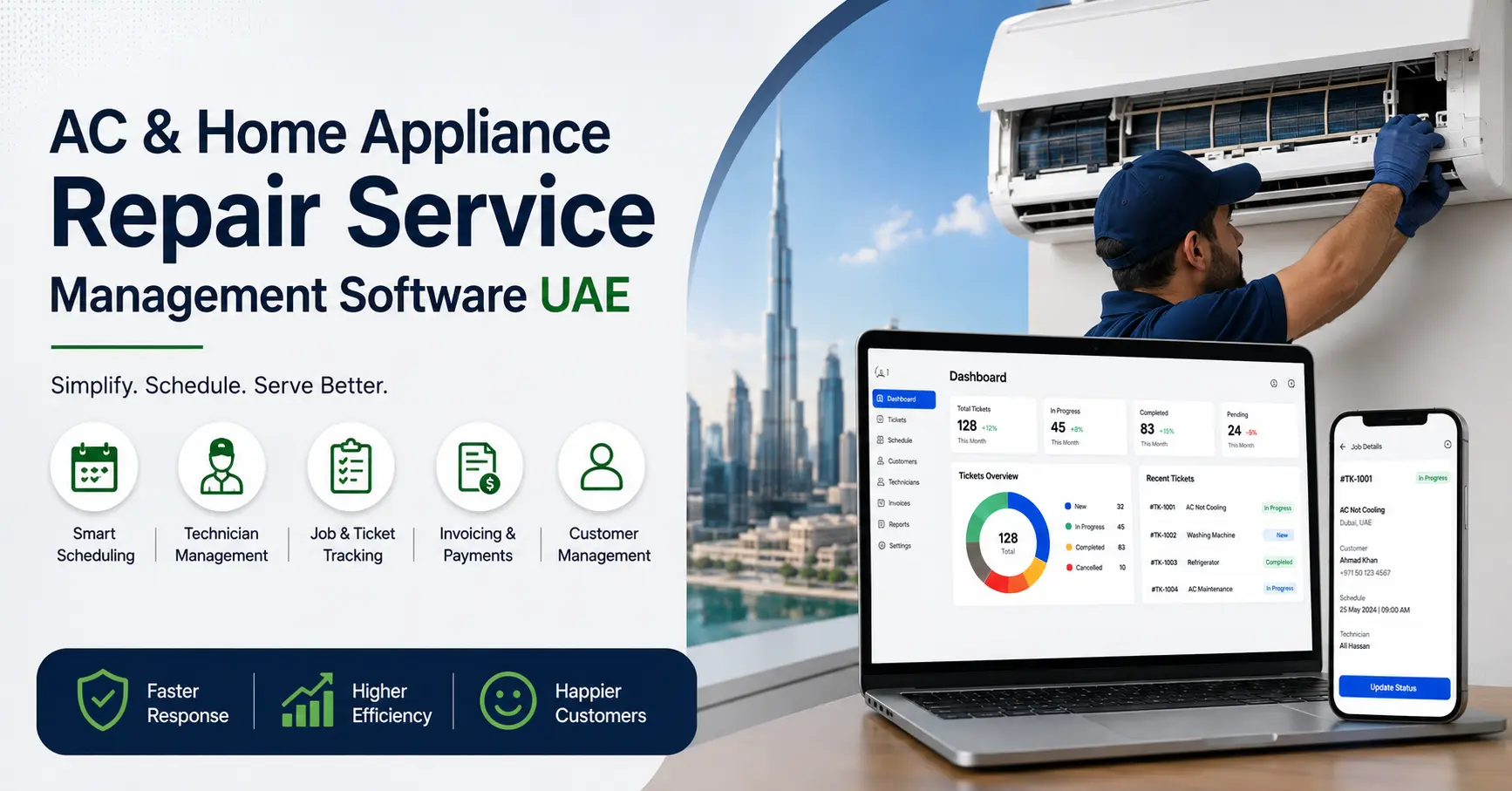 Home Appliance Repair Software UAE